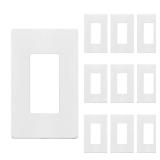 Enerlites Si8831-W 1-Gang Decorator Wall Plate...