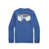 Vineyard Vines Boys Ski Goggles Tee Moonshine L