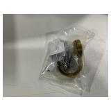 Allen  Roth Beatrix Brushed Gold Wall Hook