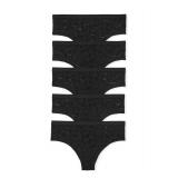 Victorias Secret Lace Cheeky Panty Bundle Black...