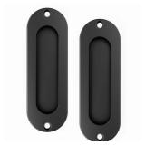 Winsoon GCM6023 Black Sliding Door Pull 2-Pack