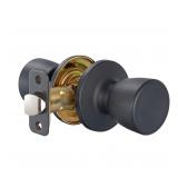 Amazon Basics Tulip Passage Door Knob Matte Black