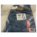 Frye Mens Slim Bootcut Jeans 34x32 Medium Wash
