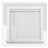 Chicology 30x84 Cordless Vinyl Mini Blind - White