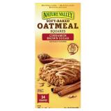 Nature Valley Soft Baked Oatmeal Squares 34ct