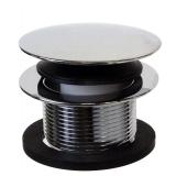 Westbrass A398R-26 Bathtub Drain Stopper Chrome