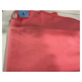 Womens Sandwash Crew Neck Tee Pink Size Large