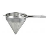 Winco 8-Inch China Cap Fine Mesh Strainer