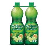 ReaLime 100 Lime Juice 32oz 2pk