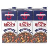 SWANSON Beef Broth 32oz 3pk