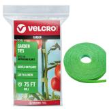 Velcro Adjustable Plant Ties 75 Ft x 12 In Green