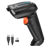 Tera D5100 2D Wireless Barcode Scanner Black
