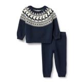 Amazon Essentials Baby Boys Knit Sweater Set 0-3M