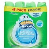 Scrubbing Bubbles Bathroom Cleaner 25oz 4pk