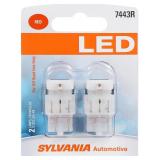 SYLVANIA 7443 T20 Red LED Bulb
