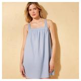 Andie Swim Samba Mini Dress Lavender Large