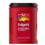 Folgers Classic Roast Ground Coffee 43.5 oz