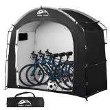 Happy Travel Std-S2 Bike Storage Shed Tent Black