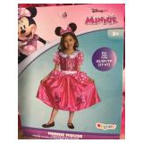 Disney Minnie Mouse Prestige Costume 3T-4T Pink