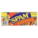 SPAM Less Sodium Canned Meat 12oz 8pk