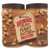 Natural Creamy Peanut Butter Spread 80oz 2pk