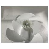 -Blade White Plastic Fan Impeller New $15.00