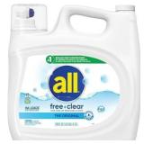 All Free Clear Liquid Laundry Detergent 208oz...