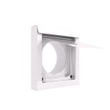 InOvate Dryer Wall Vent 6.5x6.5x2.6 White