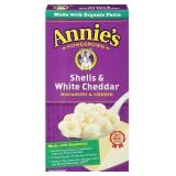 Annies Homegrown Shells White Cheddar 12 Pack