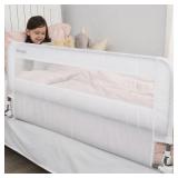 Regalo 54in Bed Rail Guard White Safety System