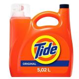 Tide Liquid Laundry Detergent 170oz 152 Loads