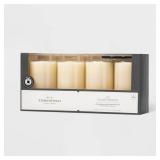 Threshold 3PK Flameless Black Wick Candle 5" X 3"