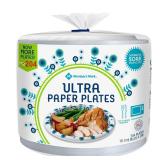 10.06 in Disposable Plates 204 Count