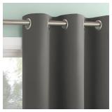 2pc Tedrow Blackout Grommet Curtain Panel 37"x84"