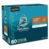 Caribou Coffee Medium Roast K-Cup Pods 80 Ct.