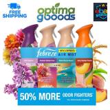 Febreze Lilac Peach Air Mist 4pk Spray Purple