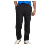 Hanes Ecosmart Open Leg Sweatpants Black 2XL