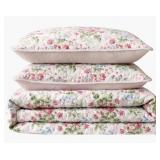 Laura Ashley 3pc Reversible Quilt Set