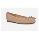 Nine West Ballet Flats Tan Size 10
