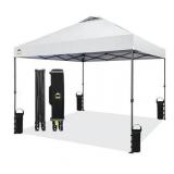 Crown Shades 10x10 Pop-Up Canopy Tent White