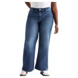 Aeropostale Wide Leg Low Rise Jeans