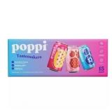 Poppi Prebiotic Soda Variety Pack 15pk 12oz