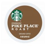 Starbucks Pike Place Roast Coffee K-Cups 72 Count