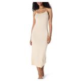 Amazon Essentials Modal Slip Dress Pearl Large