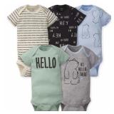 Gerber Hello Bear Bodysuit Bundle 5-Pack Newborn