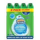 Scrubbing Bubbles Bathroom Cleaner Rainshower 4pk