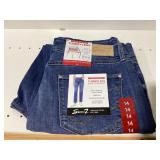 Seven7 Tummyless Slim Straight Jean Size 14