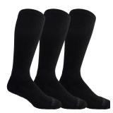 Dr. Scholls Mens Work Compression Socks Black