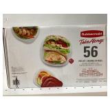 Rubbermaid TakeAlongs 56ct Food Storage Containers