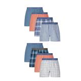 Hanes Boys Boxer Shorts Medium 8-Pack Bundle